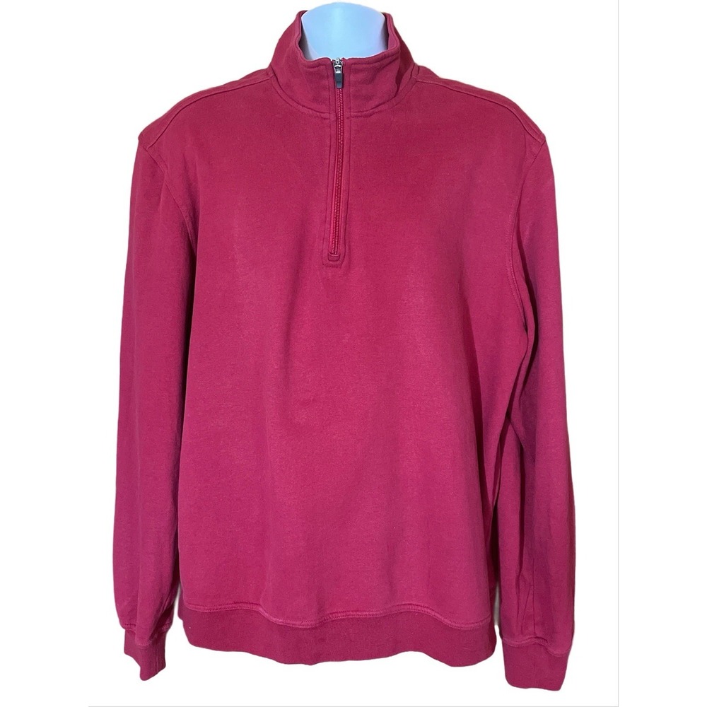 PING Collection Golf Pullover Mens Large Long Sleeve 1/4 Zip EUC!!